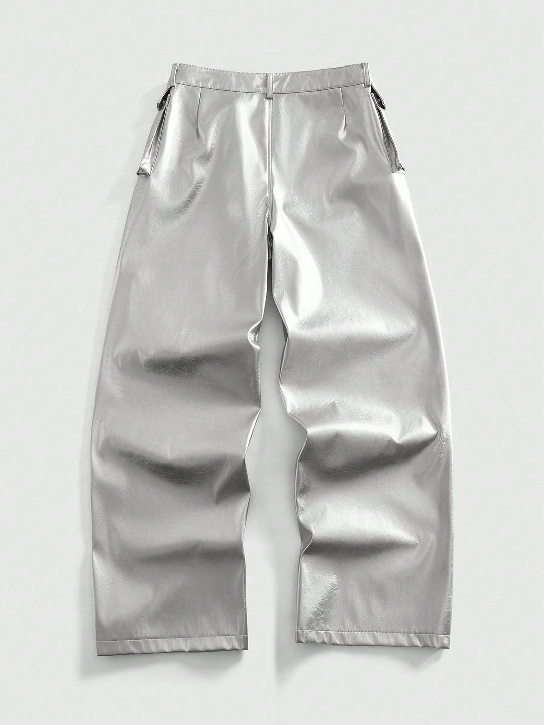 Pantalon SHEIN, argintiu