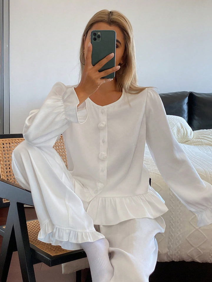 SHEIN pizsama, fehér