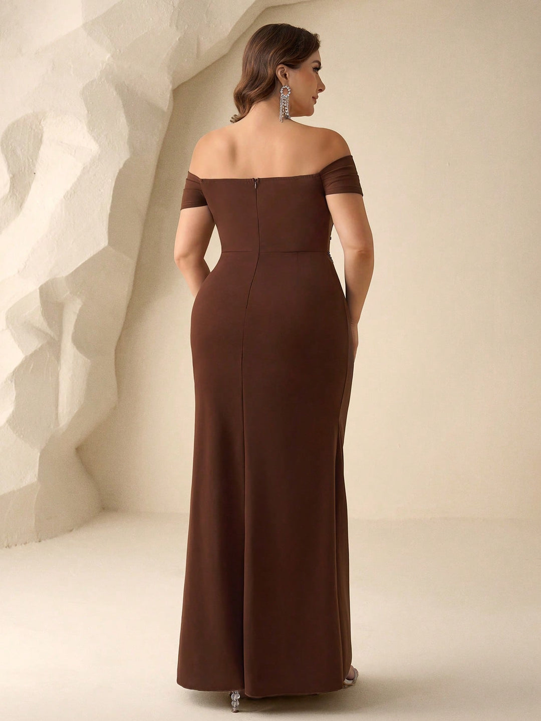 Rochie SHEIN, maro
