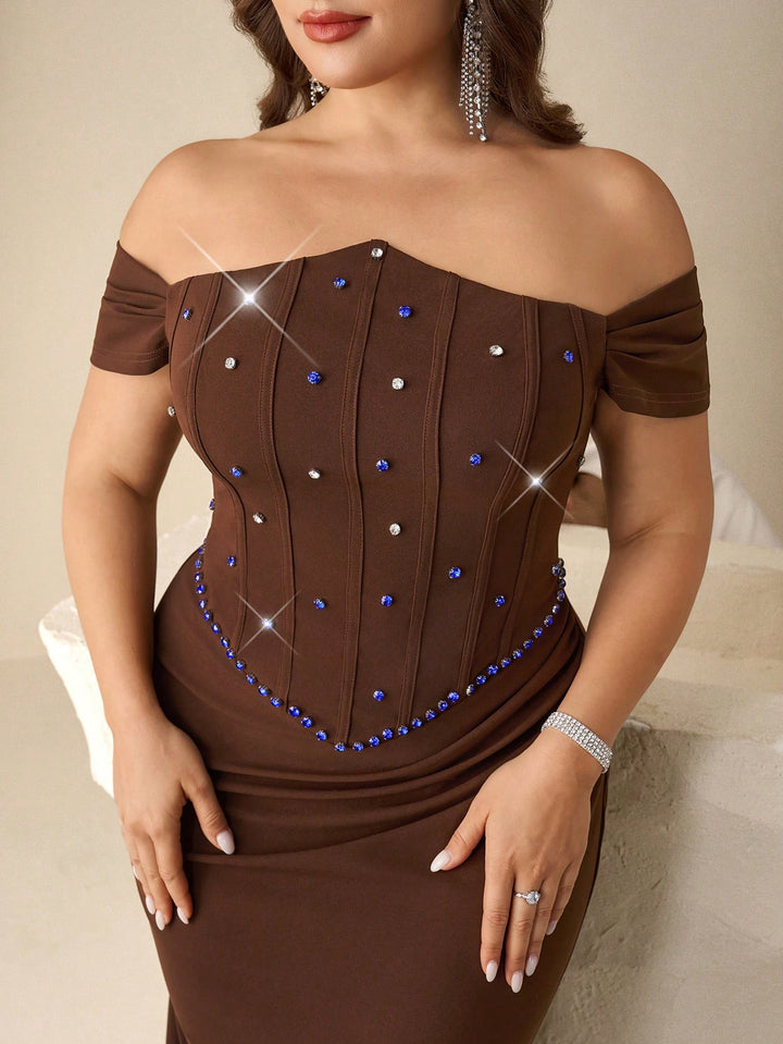 Rochie SHEIN, maro