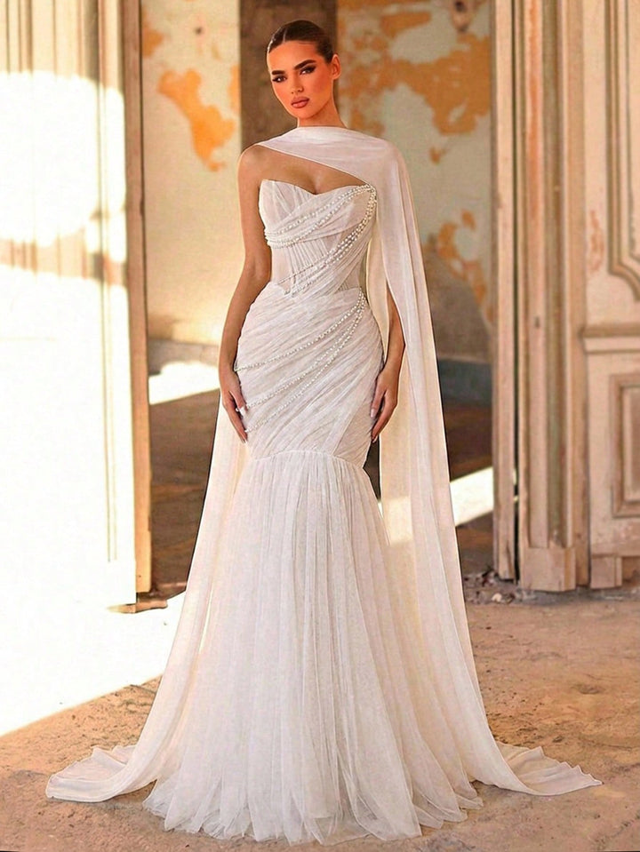Rochie de mireasă SHEIN, alb