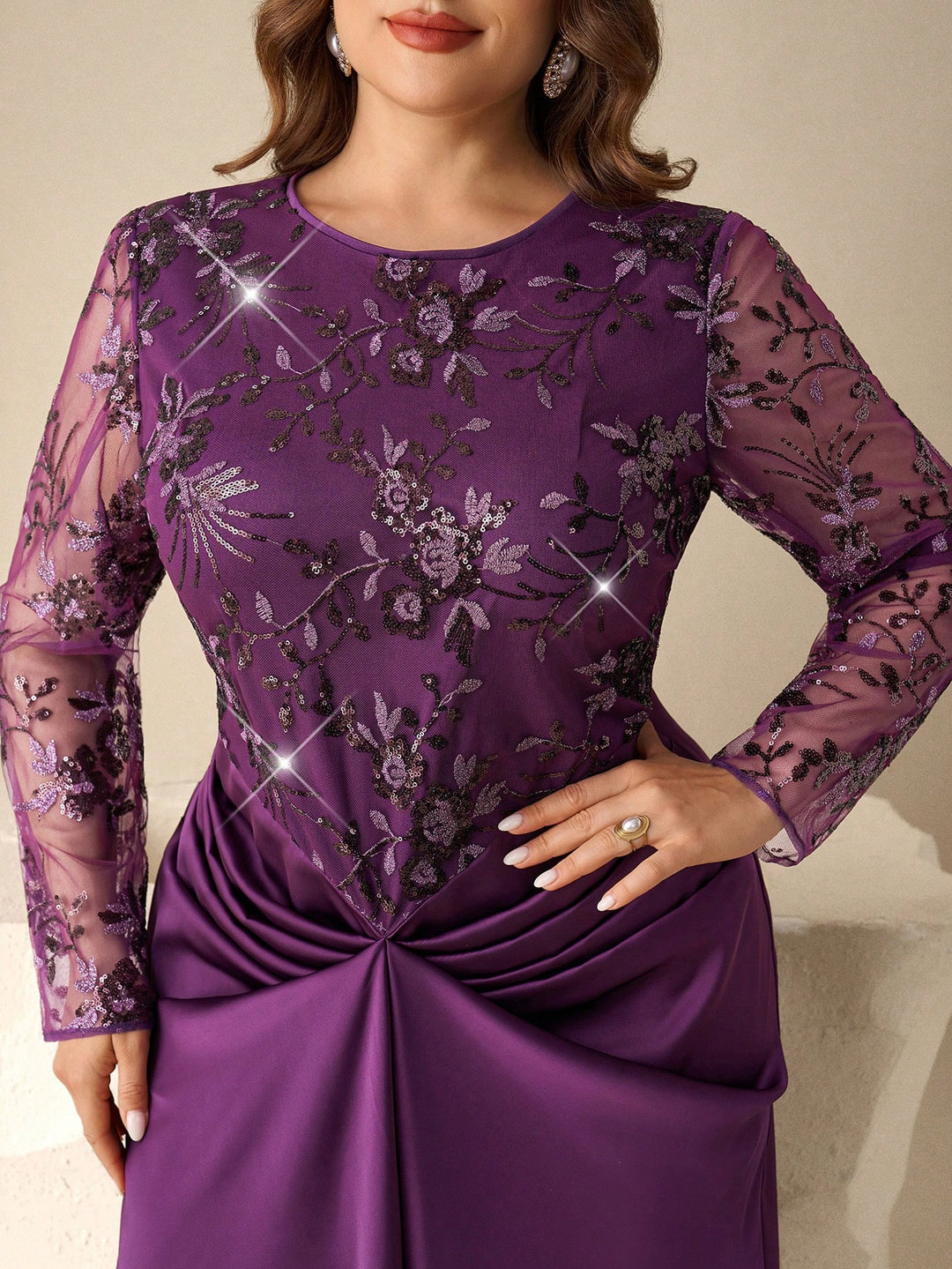 Rochie SHEIN, vișiniu