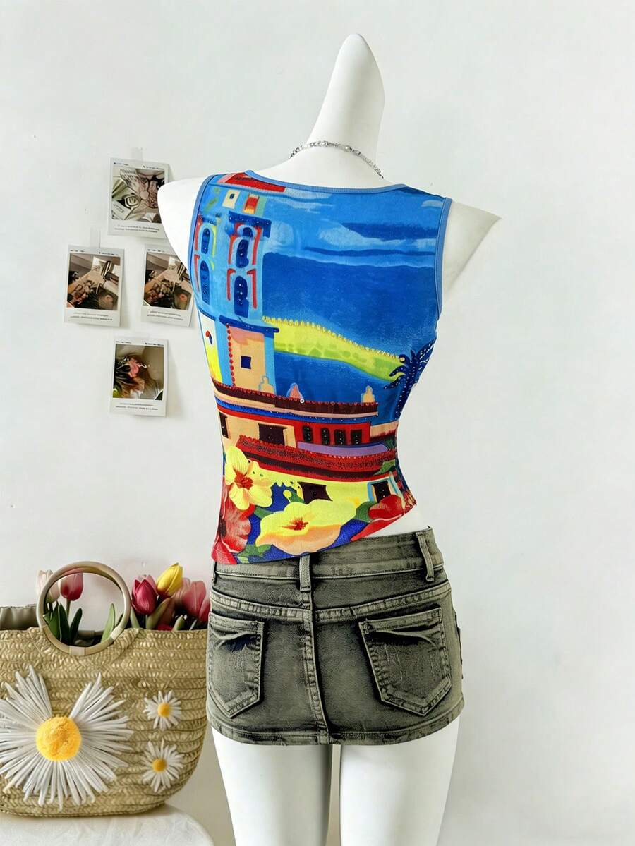 Top SHEIN, mix culori