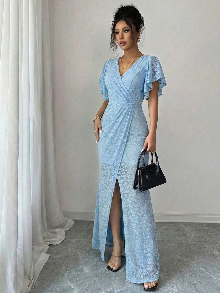 Rochie maxi SHEIN, albastru