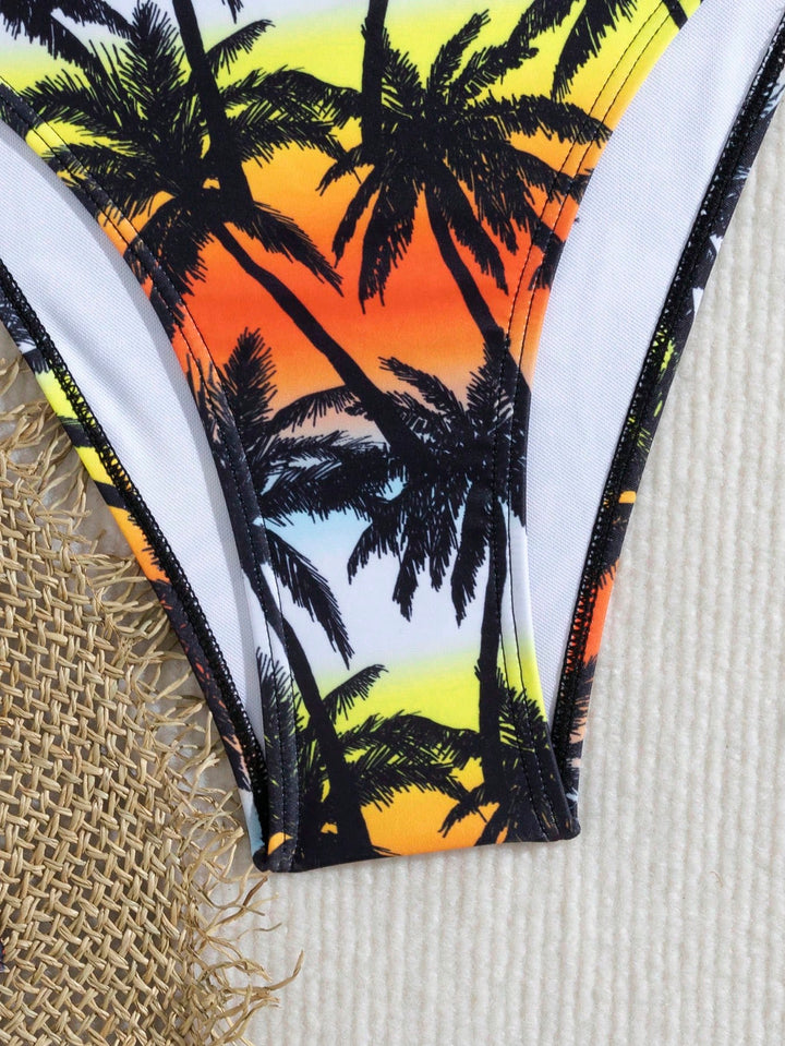 Set bikini SHEIN, alb