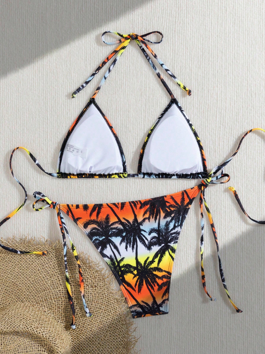 Set bikini SHEIN, alb