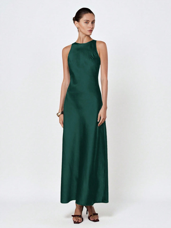Rochie maxi SHEIN, verde
