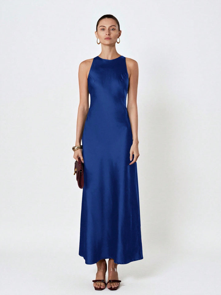 SHEIN maxi ruha, kék