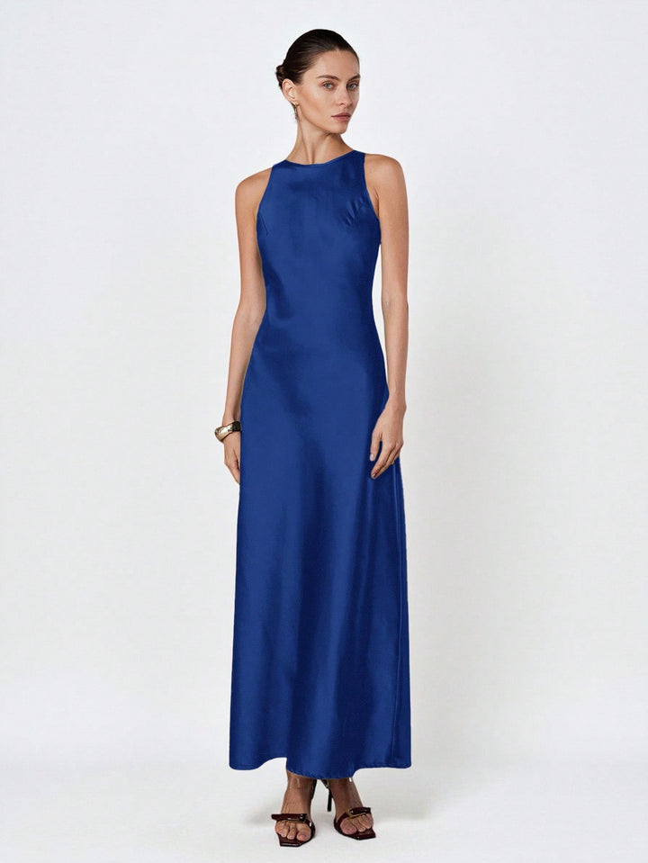 SHEIN maxi ruha, kék