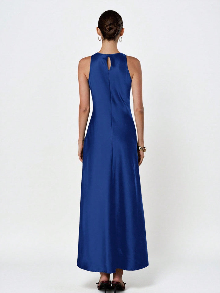 SHEIN maxi ruha, kék