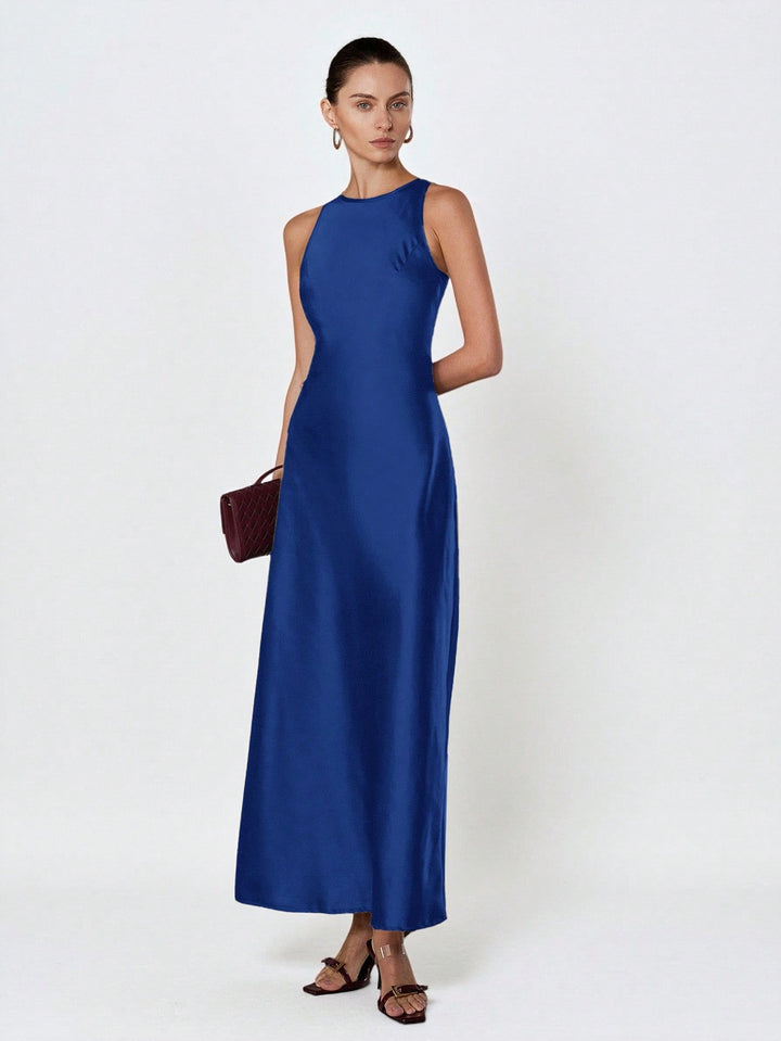 SHEIN maxi ruha, kék