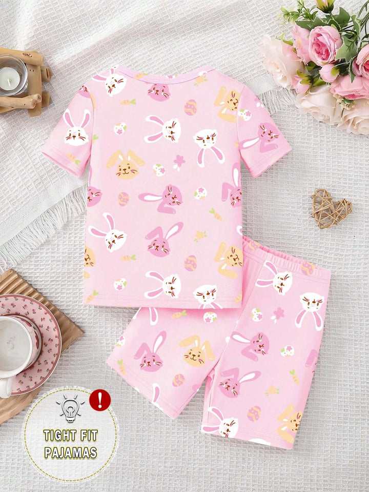SHEIN pizsama szett, rózsaszín