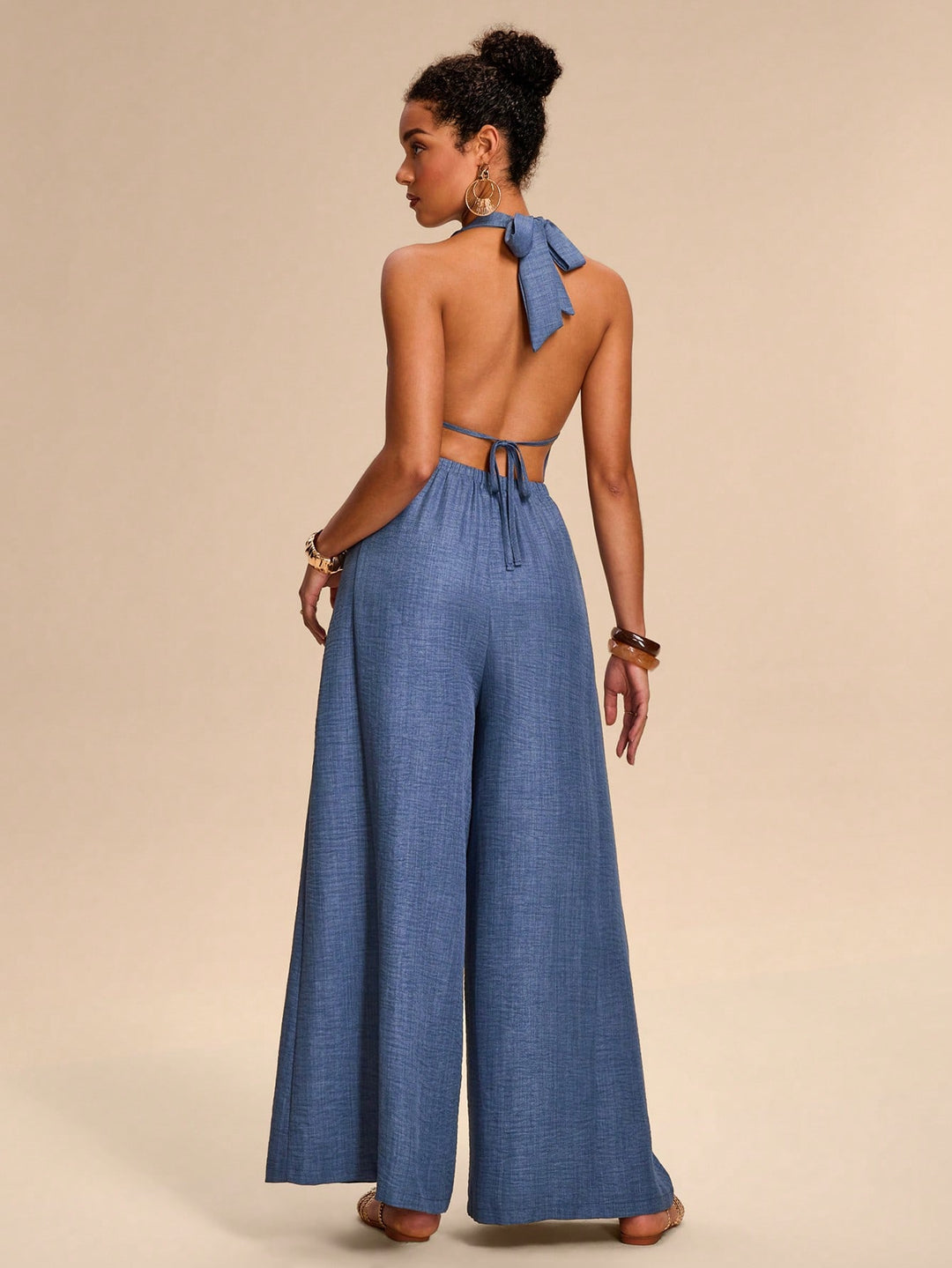 SHEIN Kantáros farmerruha, kék