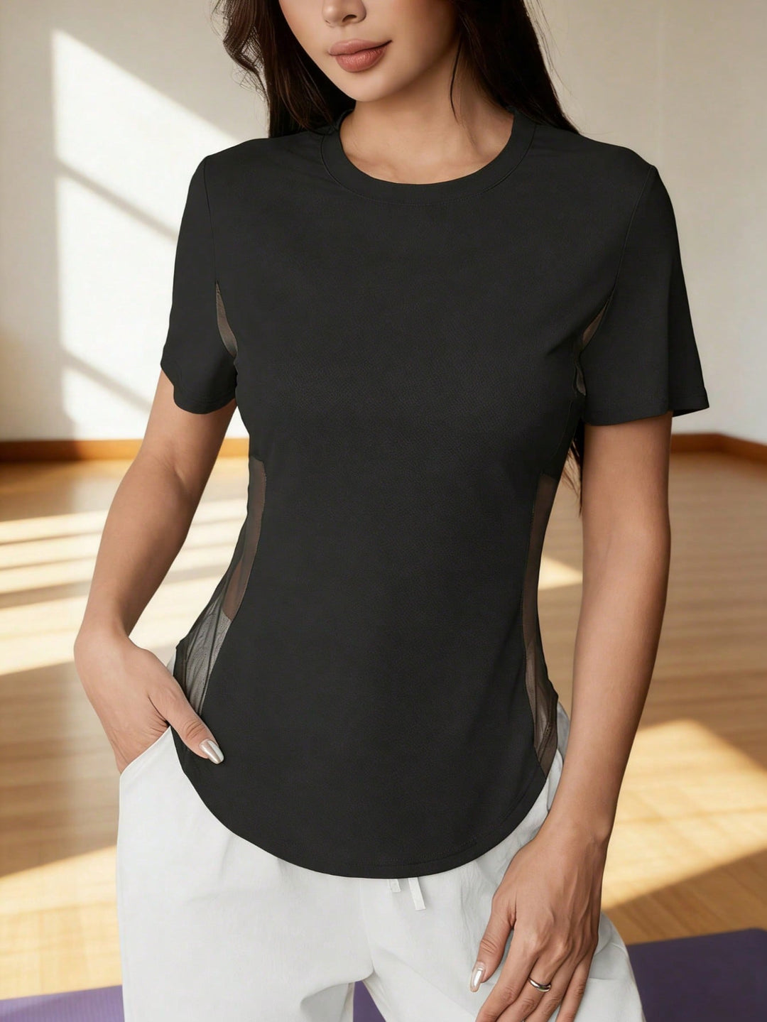 Tricou SHEIN, negru