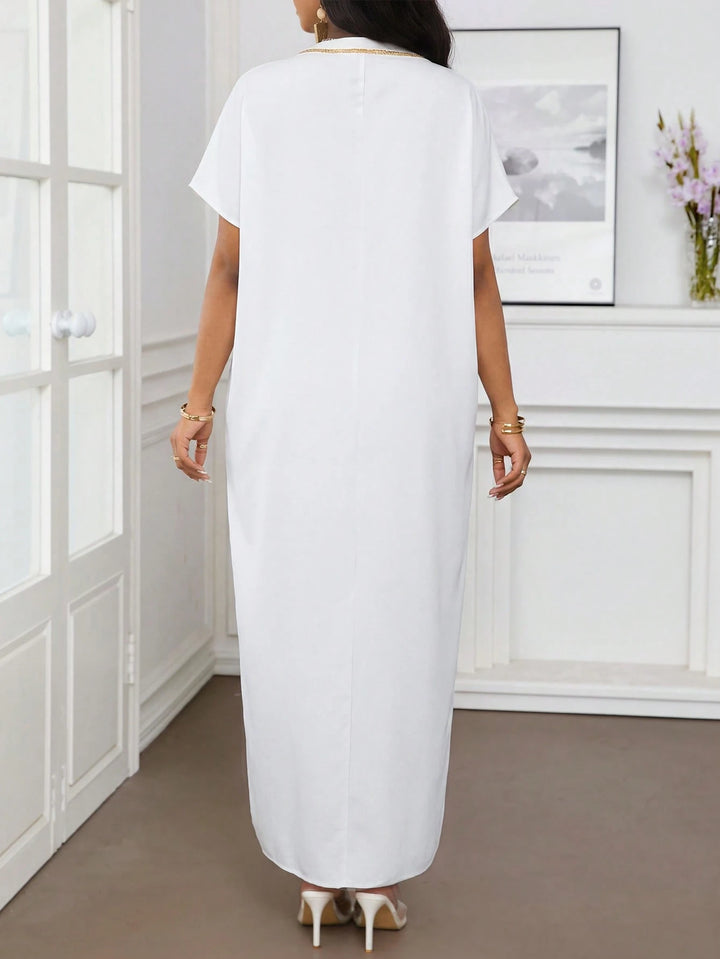 Rochie maxi SHEIN, alb