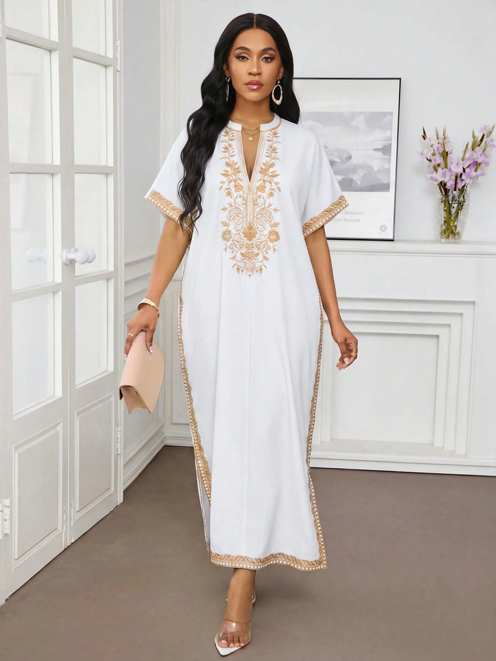 Rochie maxi SHEIN, alb
