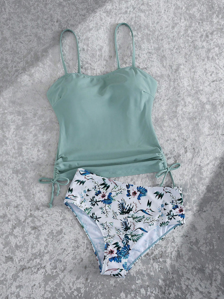 Costum de baie SHEIN, albastru