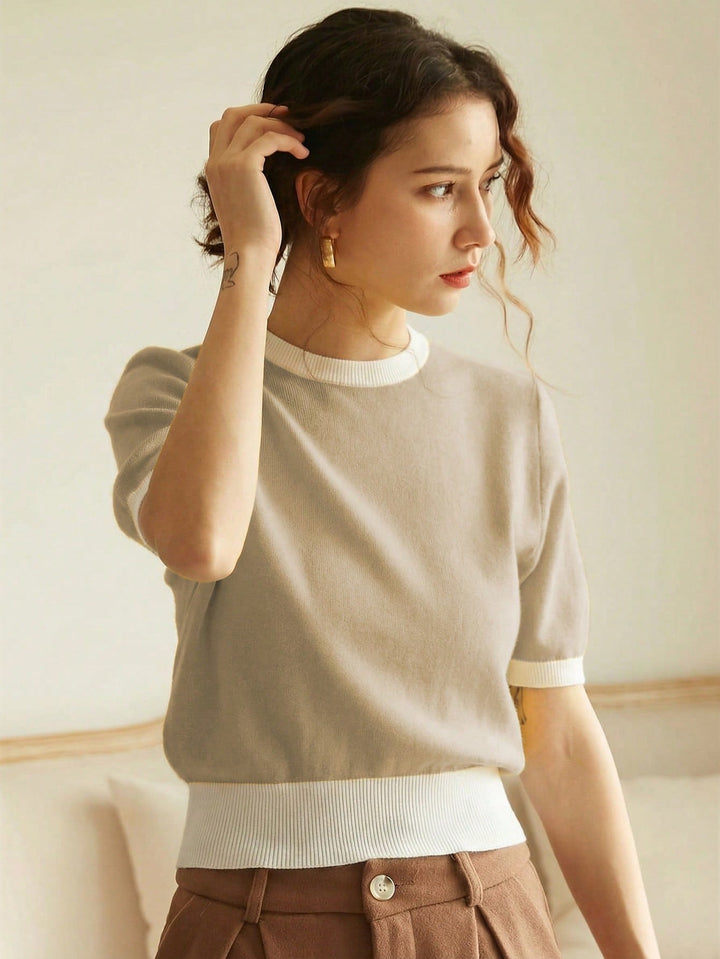 Top SHEIN, bej