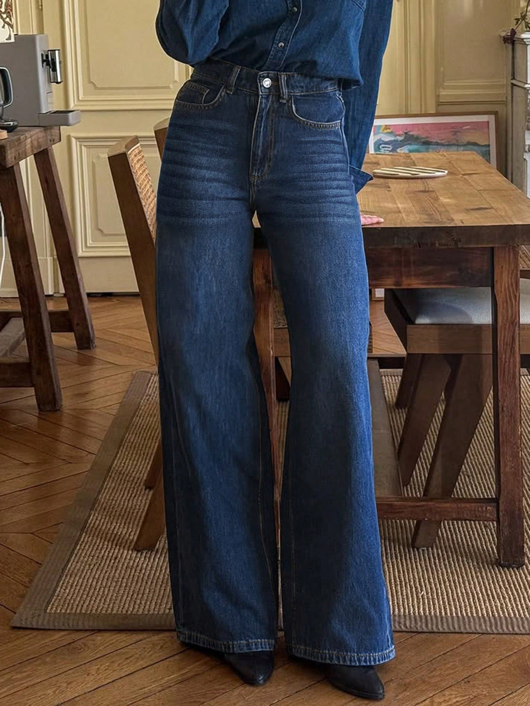 Jeans SHEIN, albastru