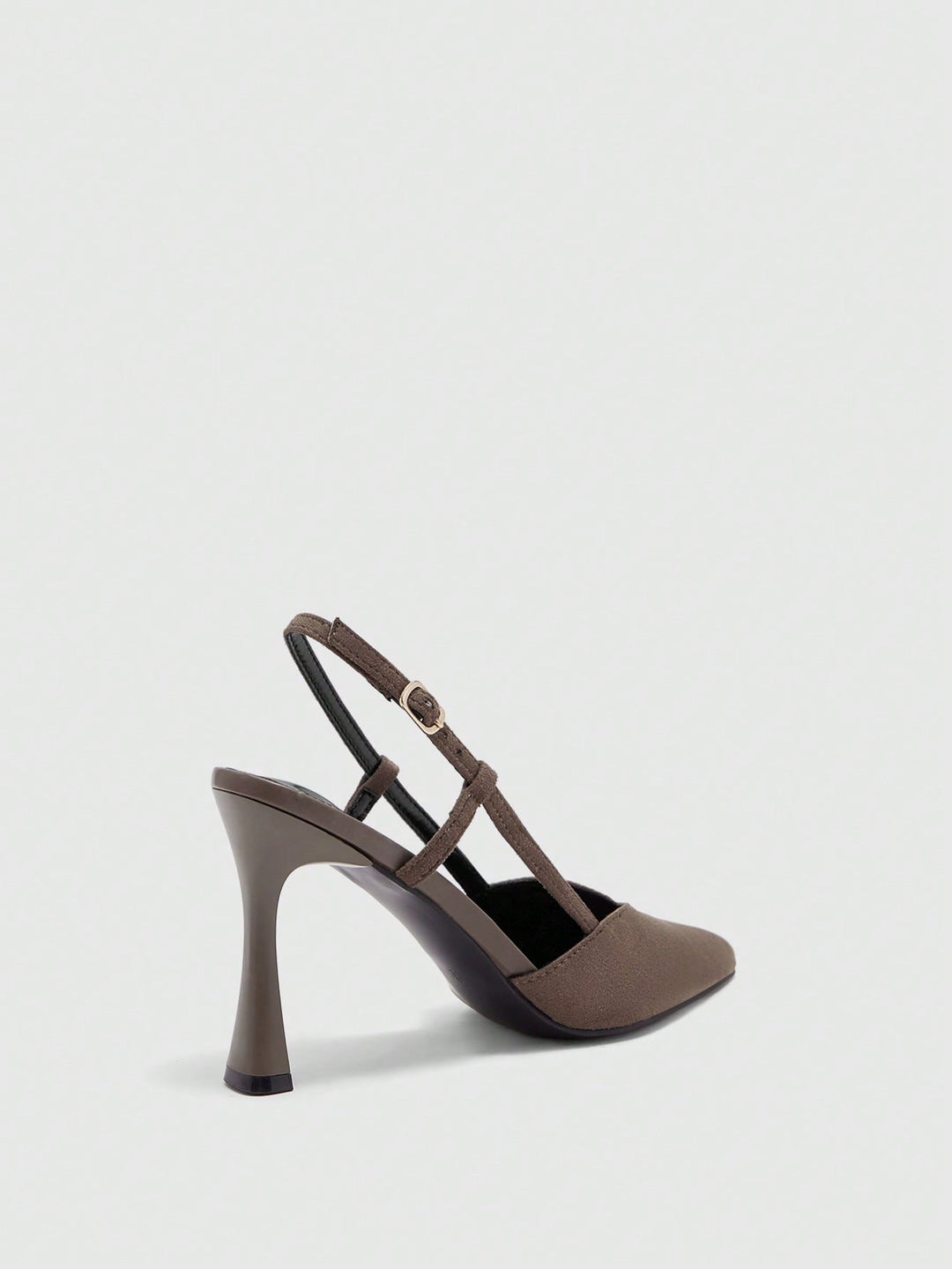 Pantofi cu toc SHEIN, kaki