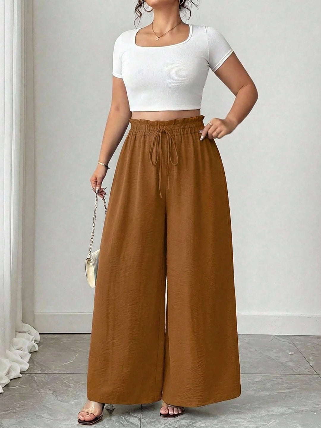 Pantaloni SHEIN, bej