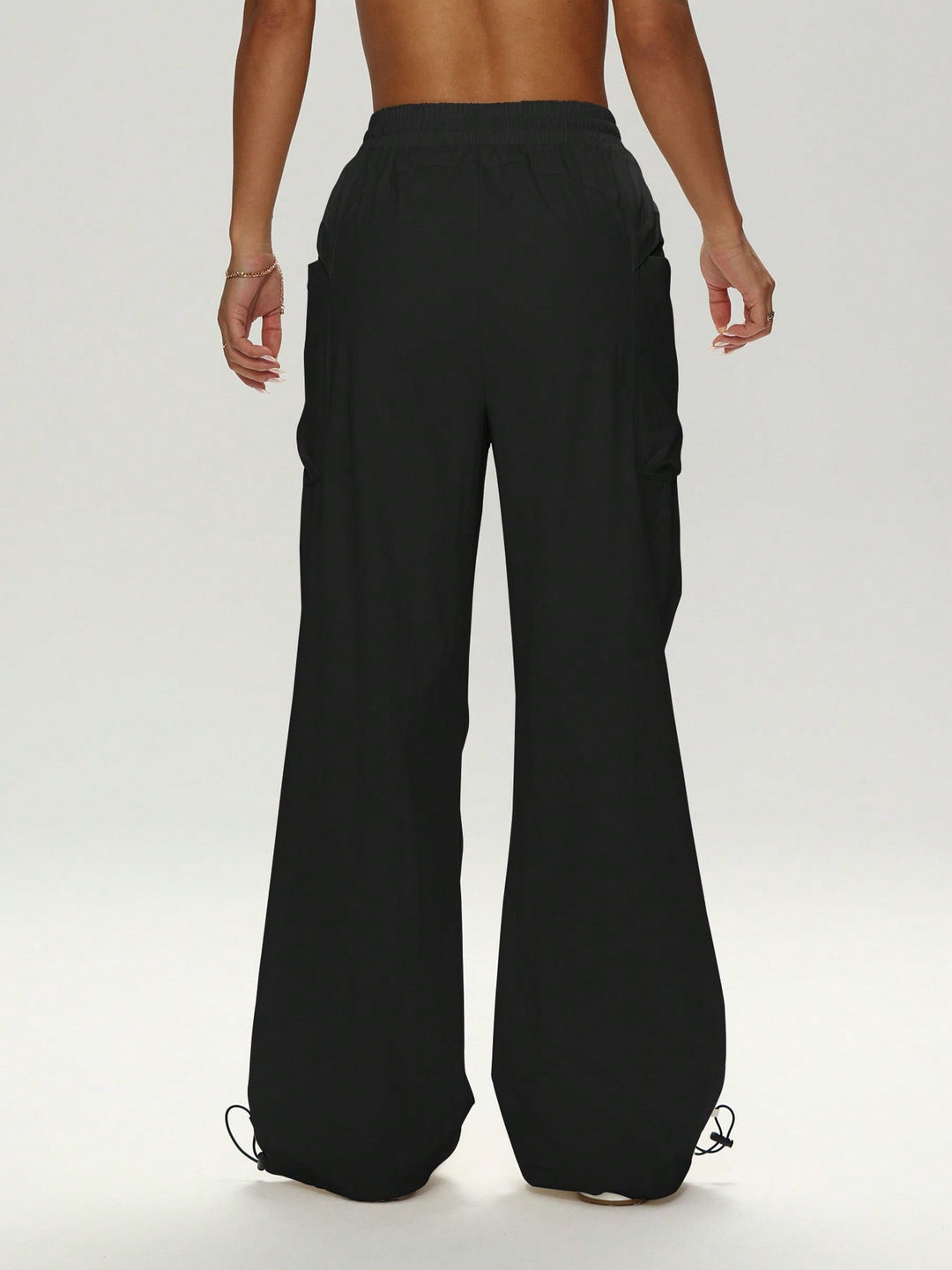 Pantaloni SHEIN, negru