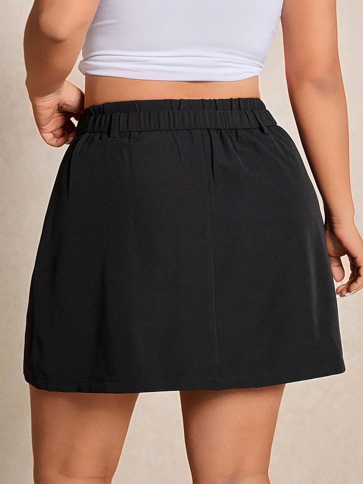 Fustă maxi SHEIN, negru