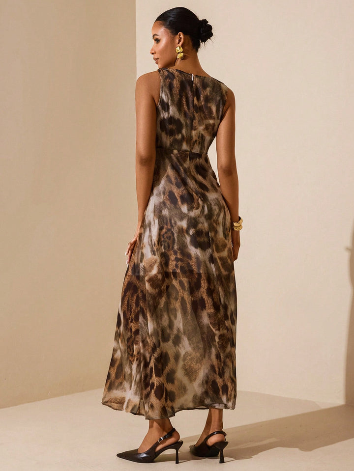 Rochie maxi SHEIN, mix culori