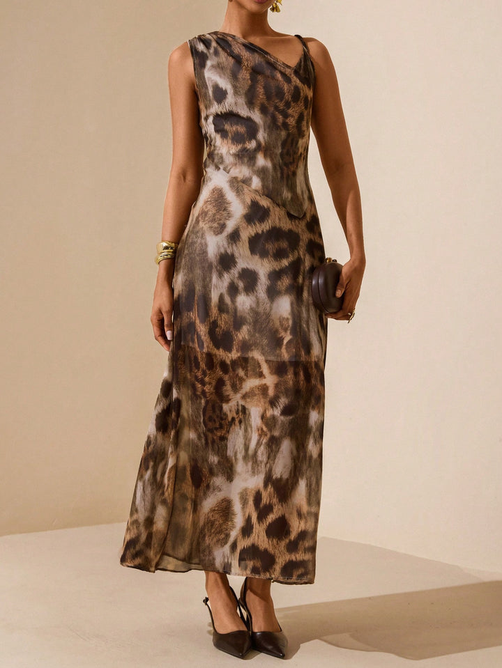 Rochie maxi SHEIN, mix culori