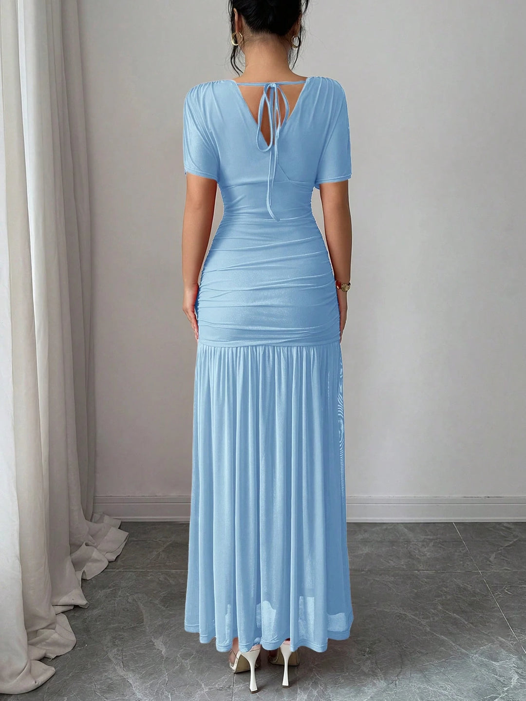 Rochie maxi SHEIN, albastru