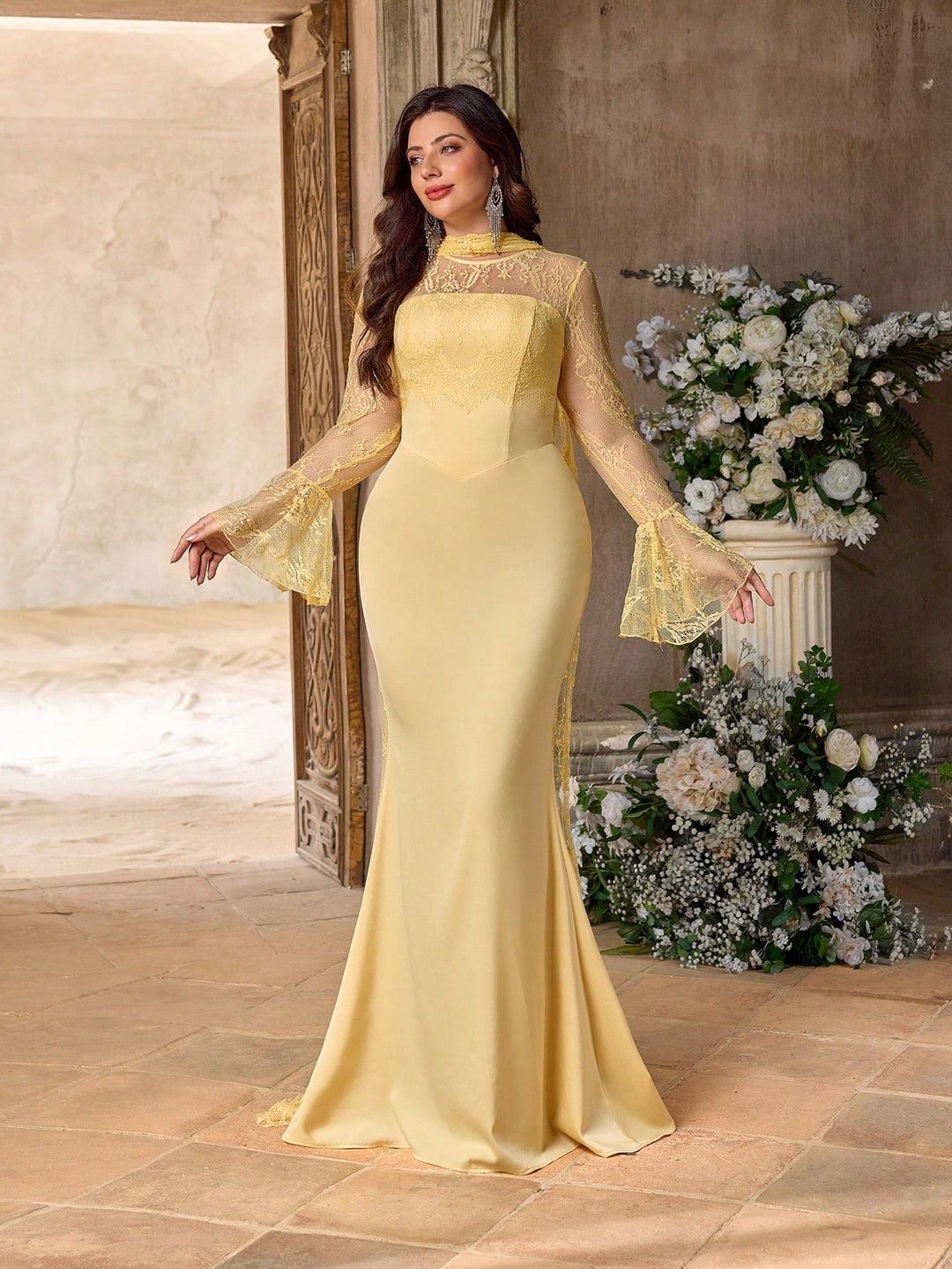 Rochie SHEIN, galben