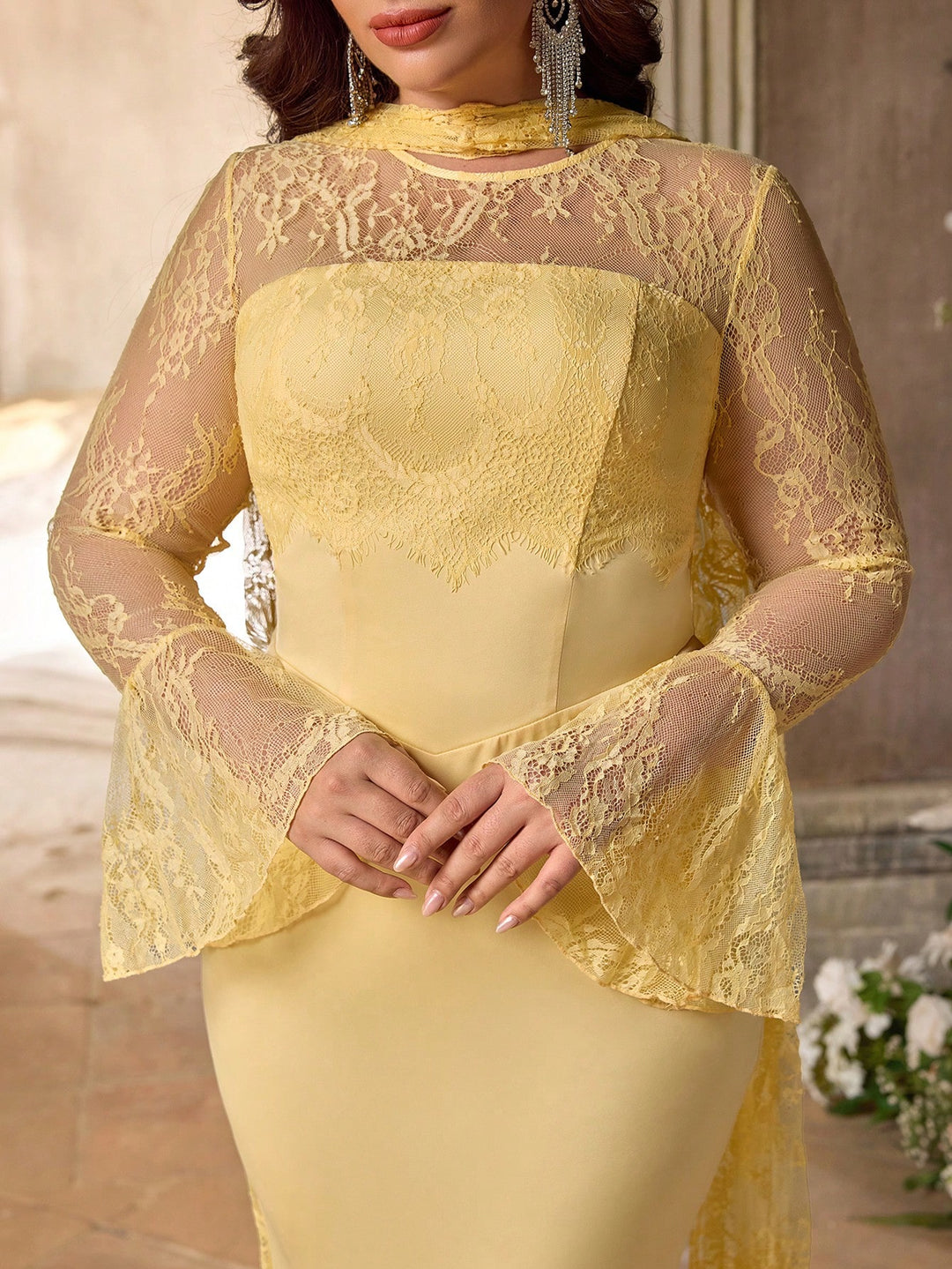 Rochie SHEIN, galben