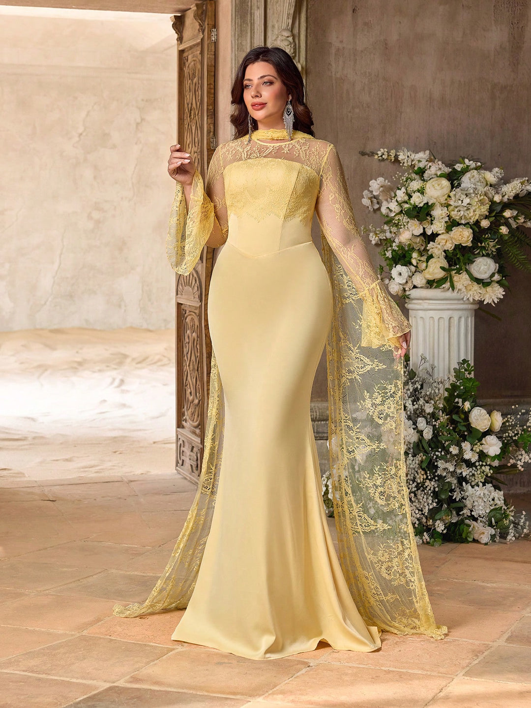 Rochie SHEIN, galben