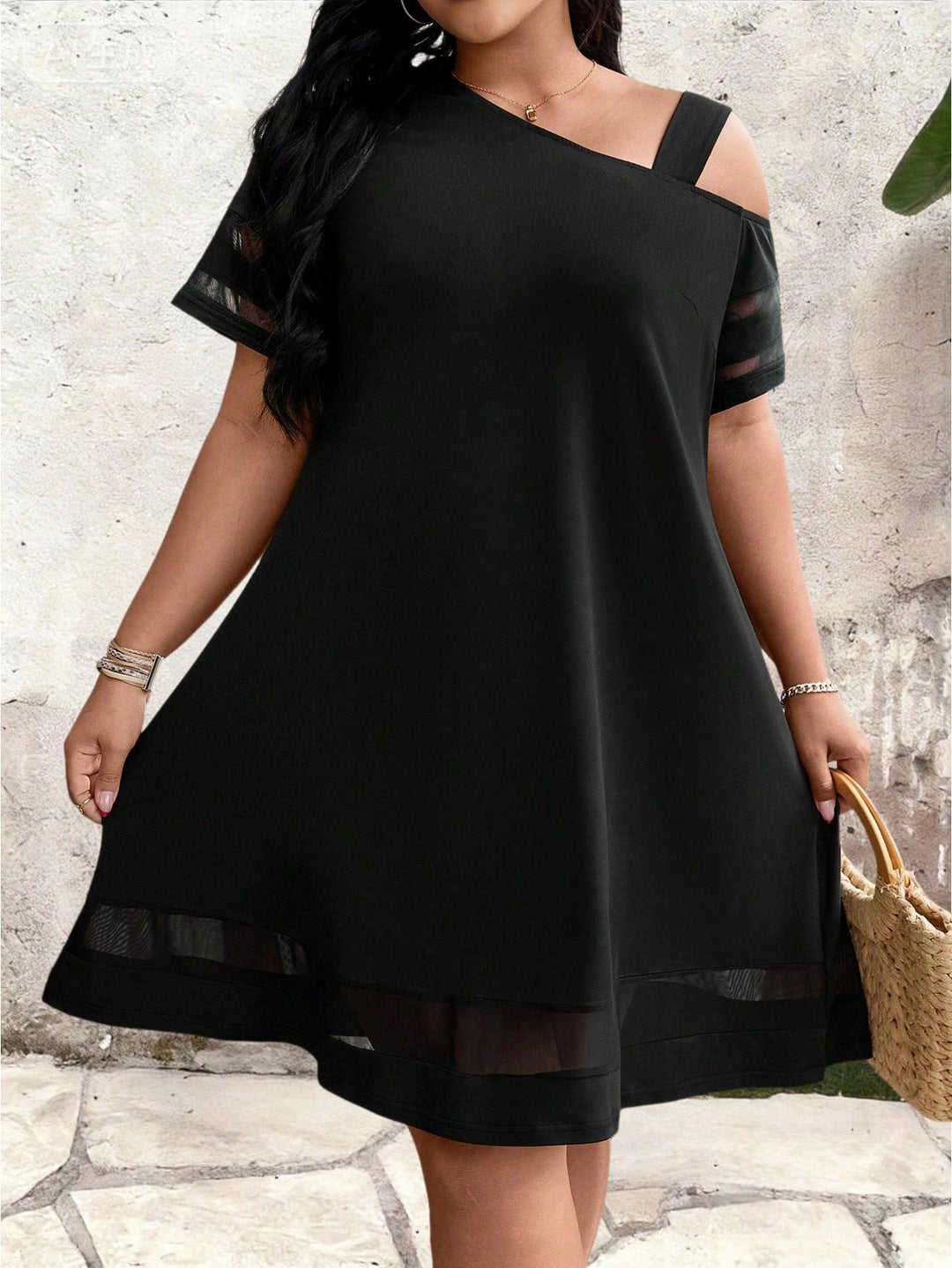 Rochie mini SHEIN, negru
