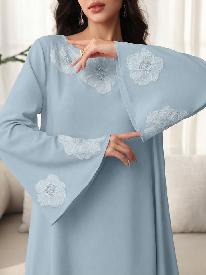 Rochie maxi SHEIN, albastru