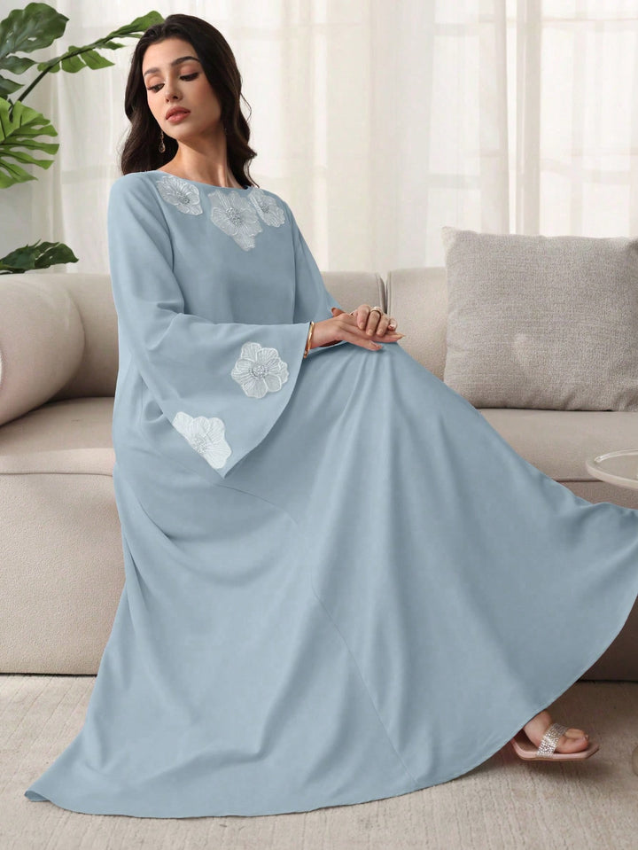 Rochie maxi SHEIN, albastru