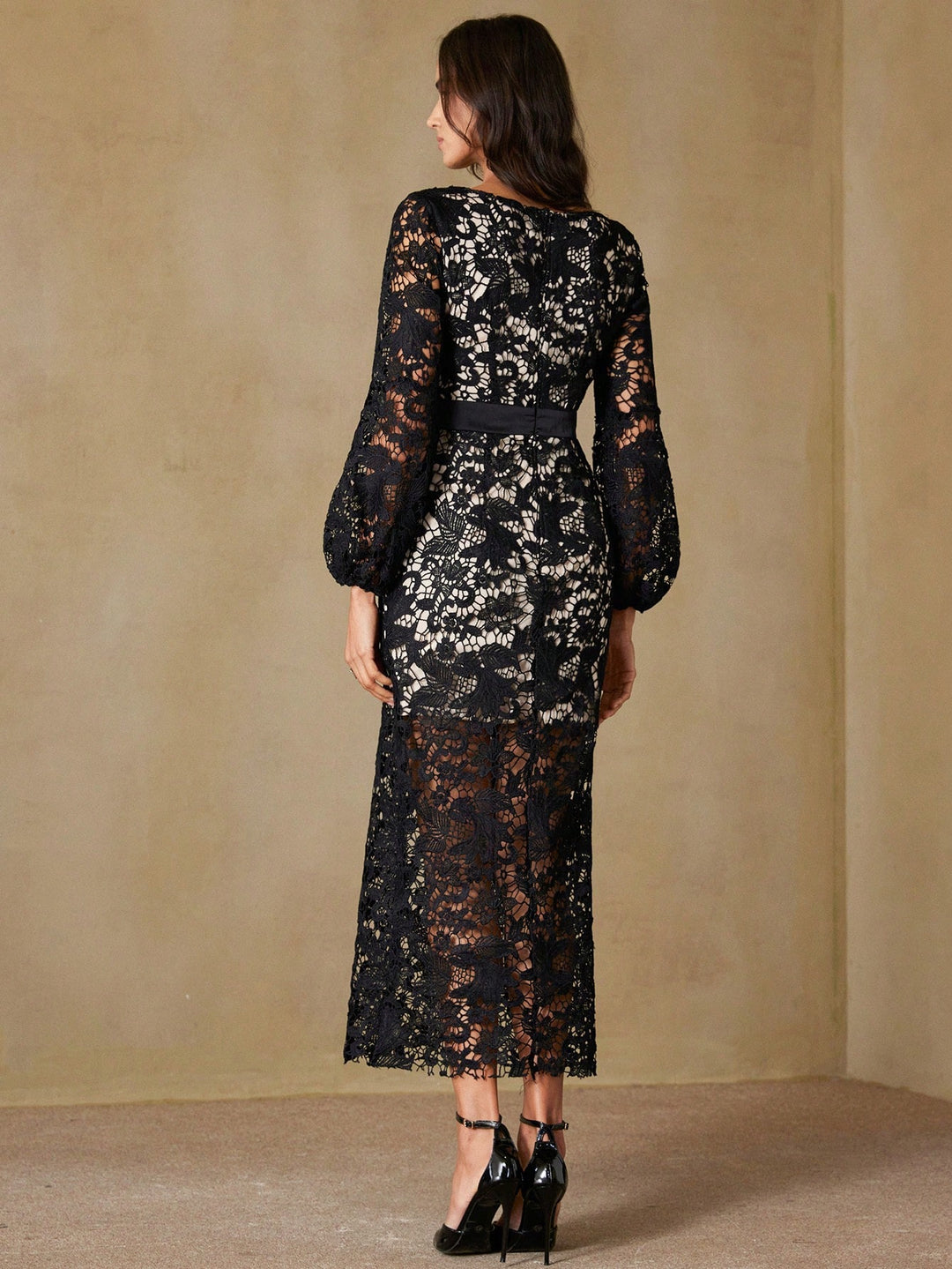 Rochie maxi SHEIN, negru