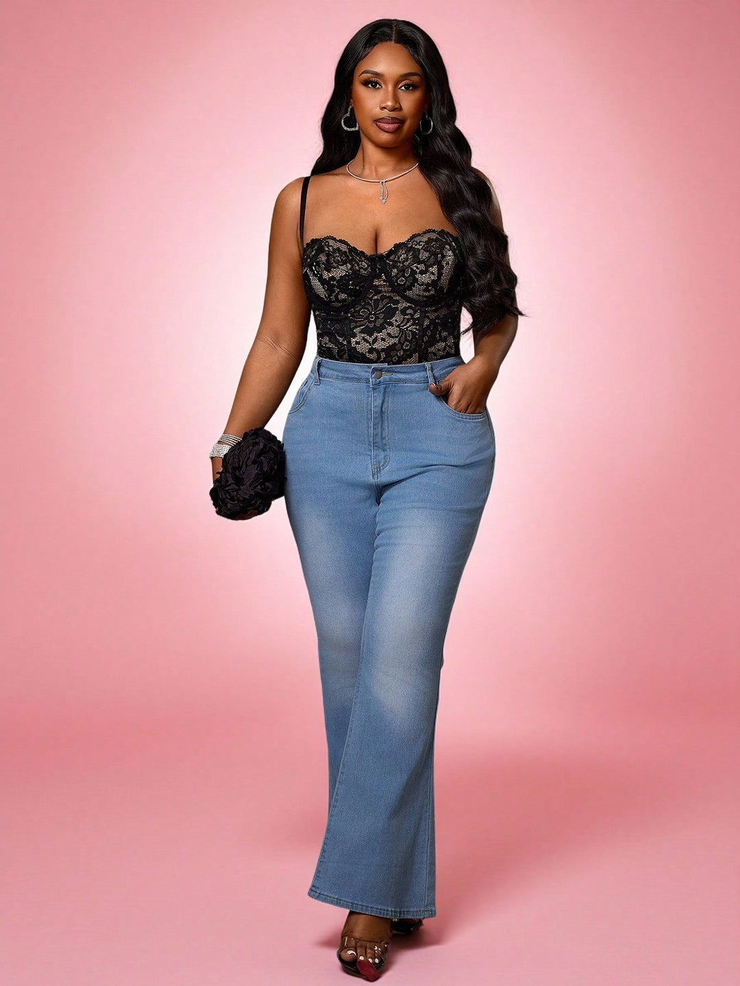 Body SHEIN, negru