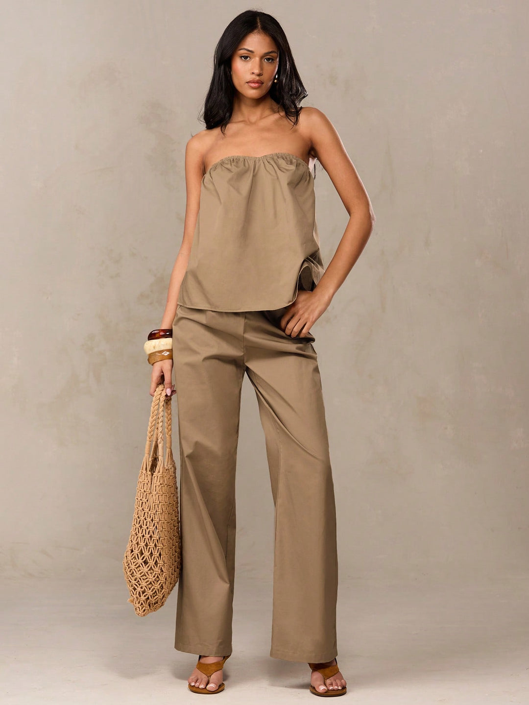 Compleu SHEIN, kaki
