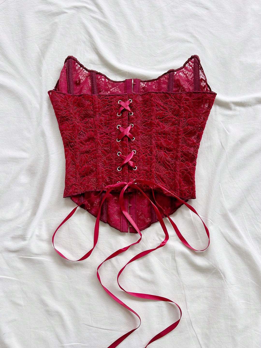 Top SHEIN, vișiniu