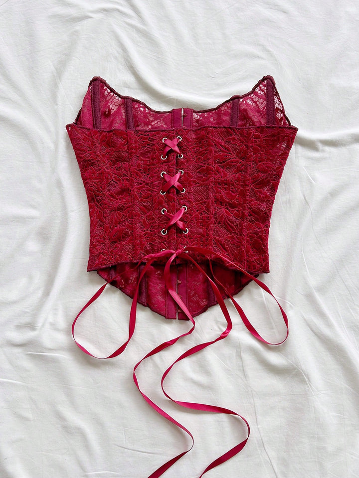 Top SHEIN, vișiniu