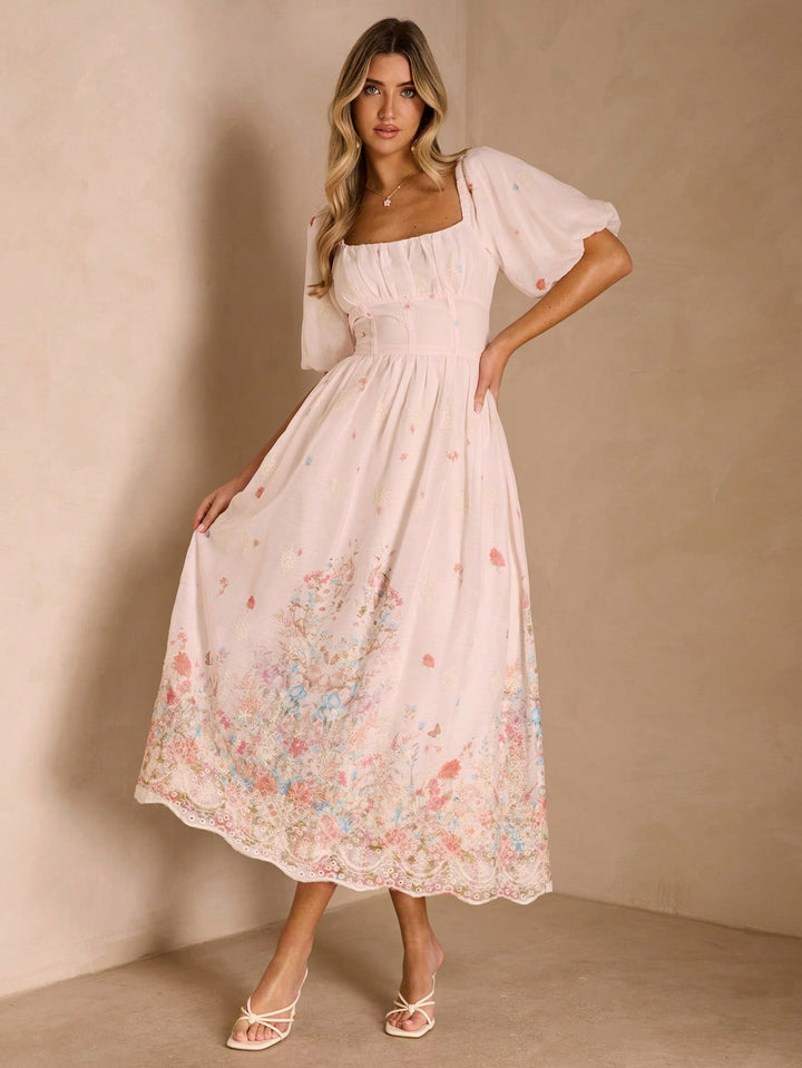 Rochie maxi SHEIN, roz