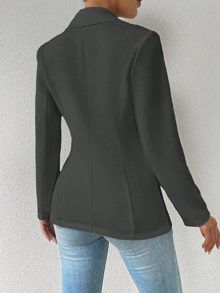 SHEIN blézer, szürke