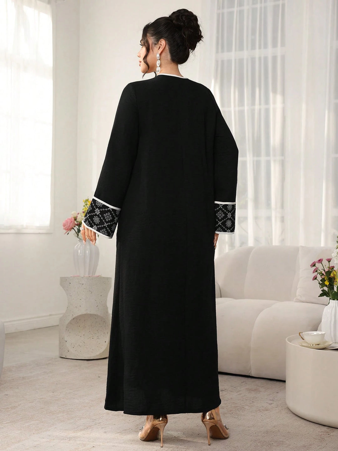Rochie maxi SHEIN, negru