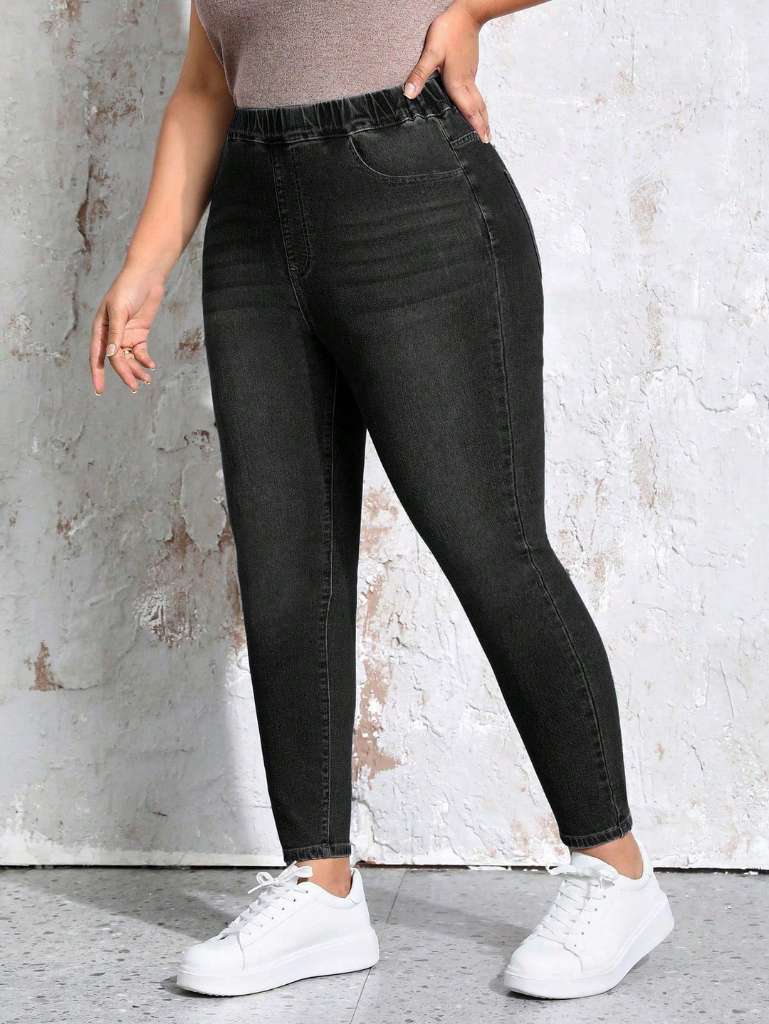 Jeans SHEIN, negru