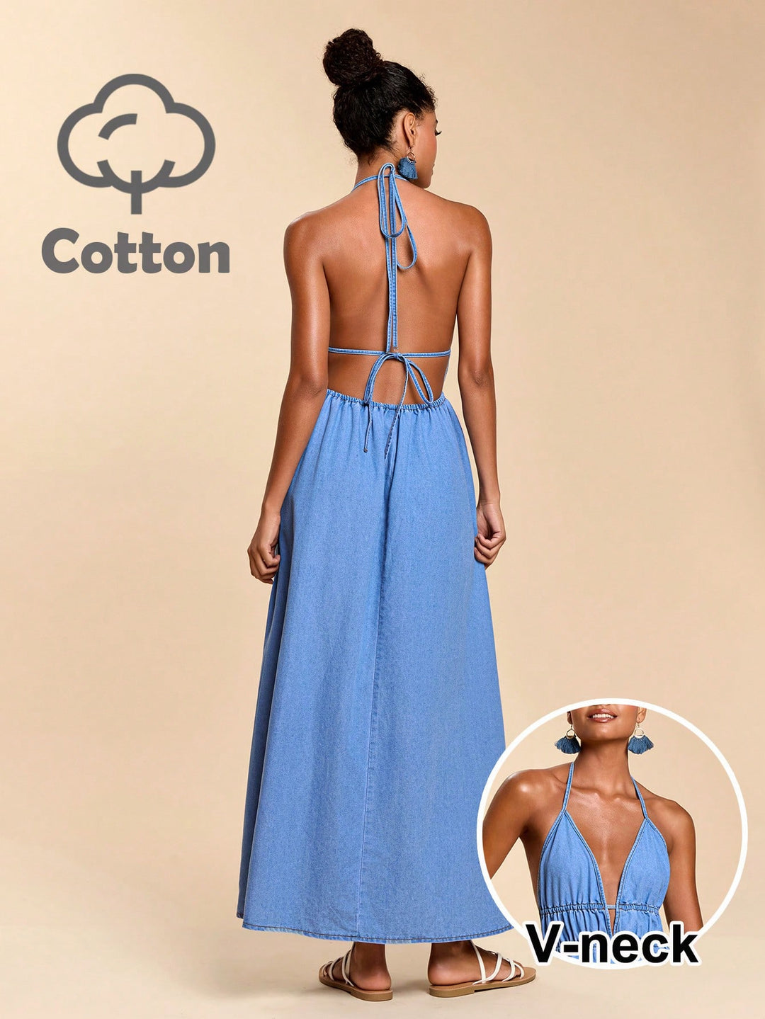 Rochie SHEIN, albastru
