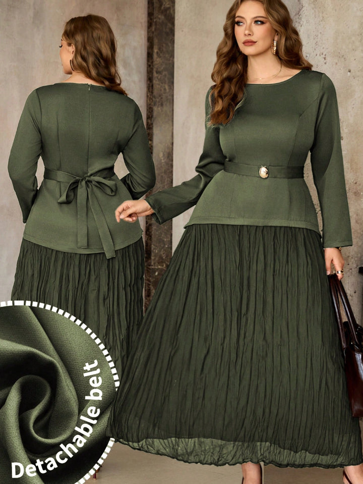 Rochie SHEIN, kaki