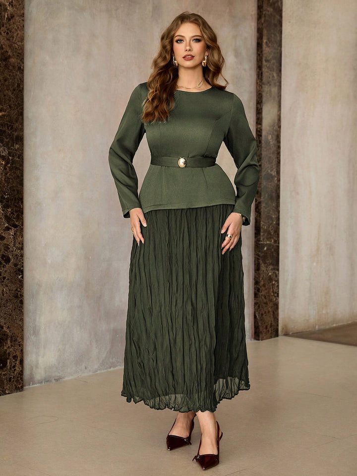Rochie SHEIN, kaki