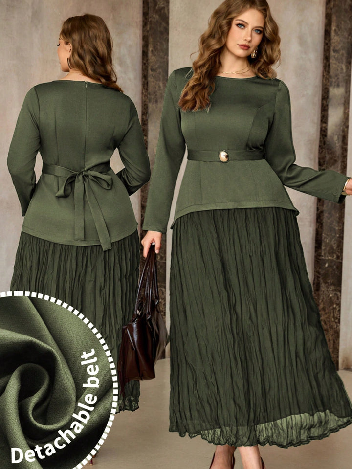 Rochie SHEIN, kaki