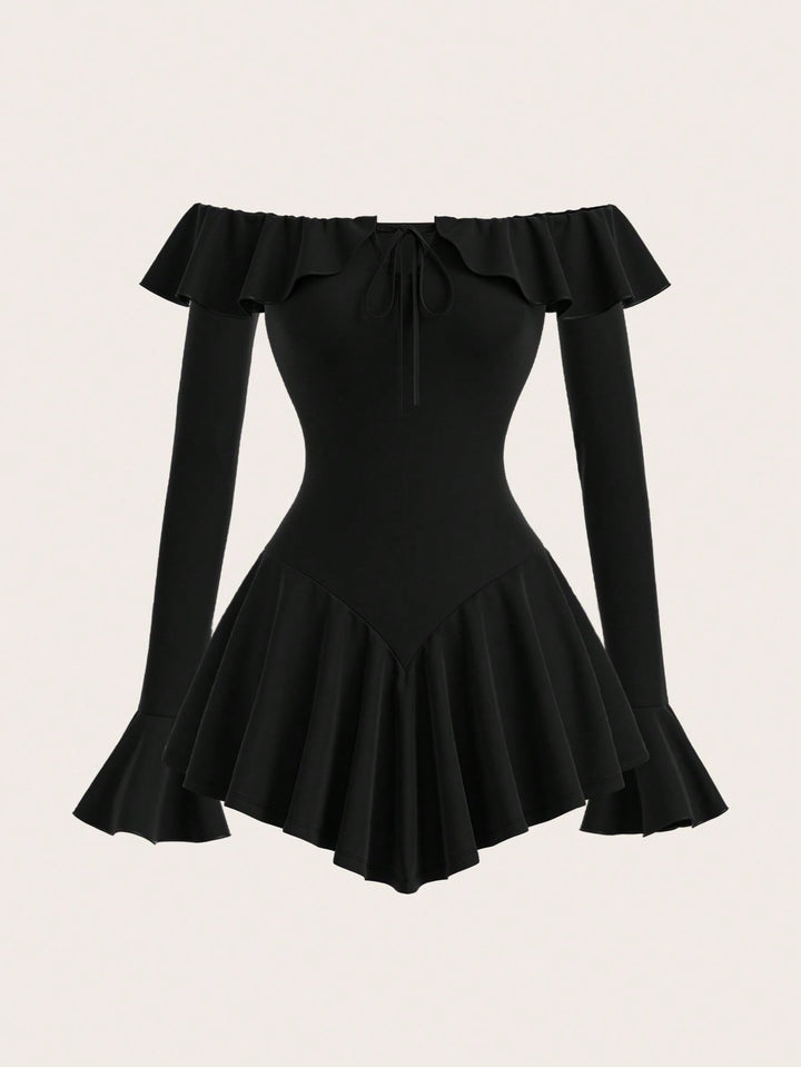 Rochie mini SHEIN, negru